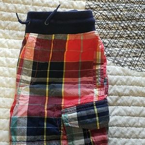 Boys Plaid shorts